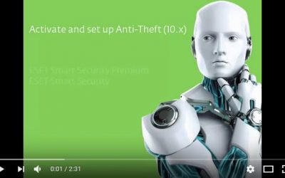 How to Activate and set up ESET Anti-Theft (10.x)